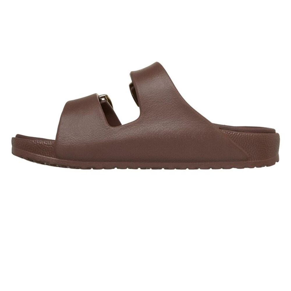 Skechers Womens/Ladies Arch Fit Cali Breeze 2.0 Duo Flat Sandals / Chocolate - Picture 2 of 5